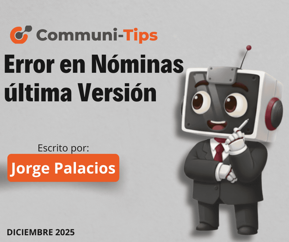 Error en Nóminas última Versión