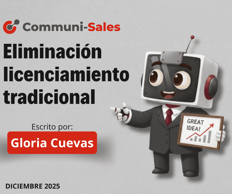 Eliminación licenciamiento tradicional